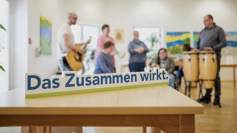 Slogan Das Zusammen wirkt.