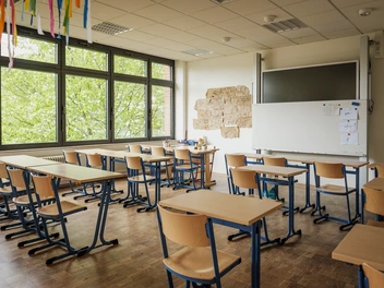 Klassenzimmer im CJD Gymnasium in Braunschweig