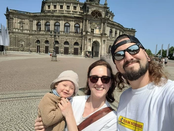 Michel, Julia und Flo