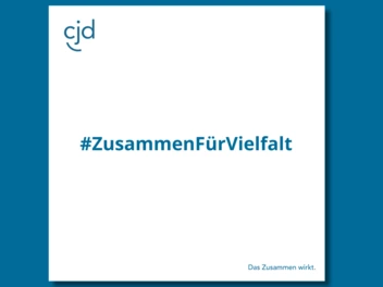 Grafik zur Kampagne: Zusammen für Vielfalt