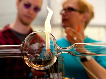 In der Glaswerkstatt