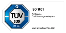 Logo TÜV SÜD ISO 9001