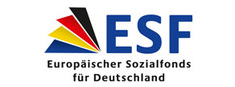 Logo des ESF - Europäischer Sozialfonds