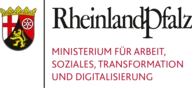 Logo des Ministeriums für Arbeit, Soziales, Transformation und Digitalisierung in Rheinland-Pfalz