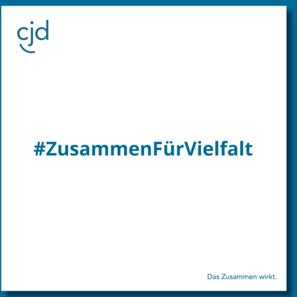 Grafik zur Kampagne: Zusammen für Vielfalt