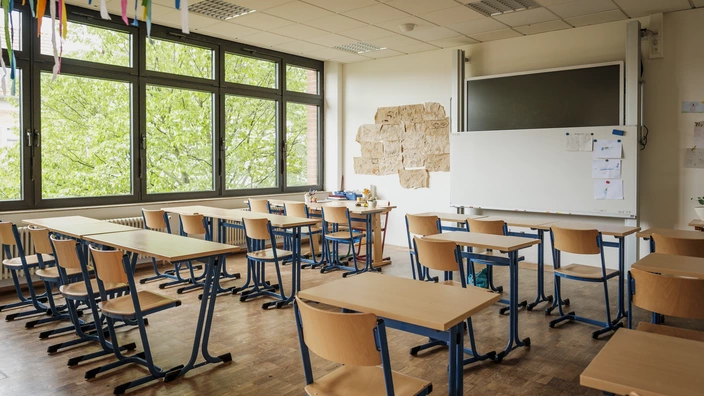 Klassenzimmer im CJD Gymnasium in Braunschweig