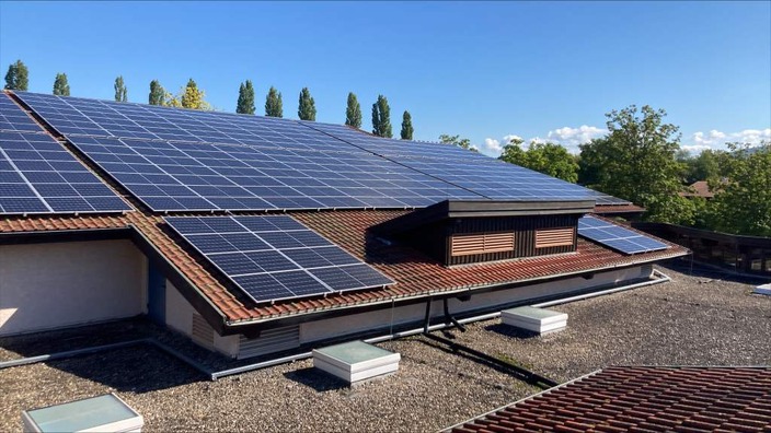 Neue Photovoltaik-Anlage im CJD in Offenburg