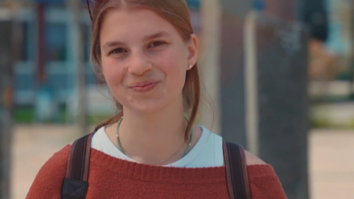 Maria Leperle, Schülersprecherin des CJD Christophorus Gymnasiums in Rostock