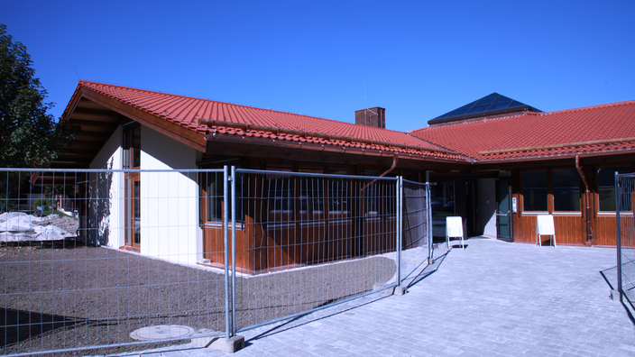 Das neue Gebäude der Grund- und Mittelschule in Berchtesgaden ist fertiggestellt. 