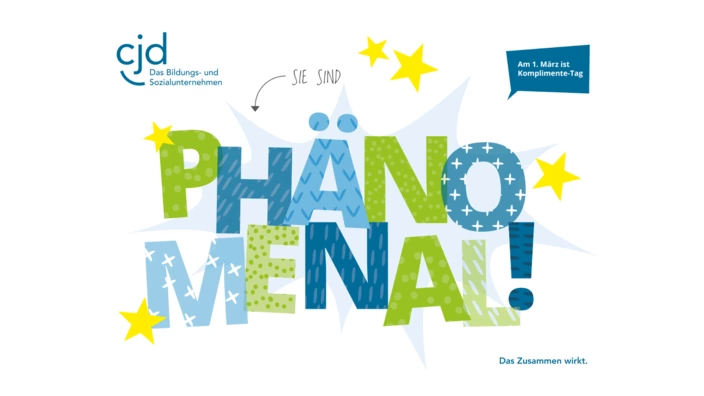 Grafik zum Weltkomplimentetag 2024