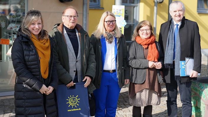 Fördermittelübergabe in Heidenau