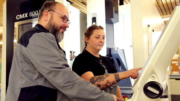 Ausbildung Zerspanungsmechaniker im BBW des CJD Homburg