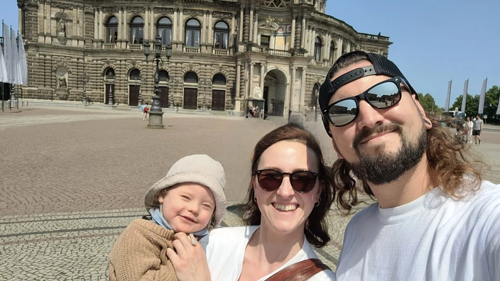 Michel, Julia und Flo