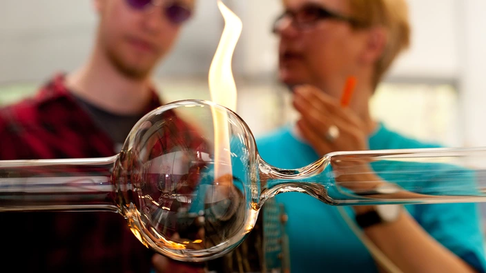 In der Glaswerkstatt