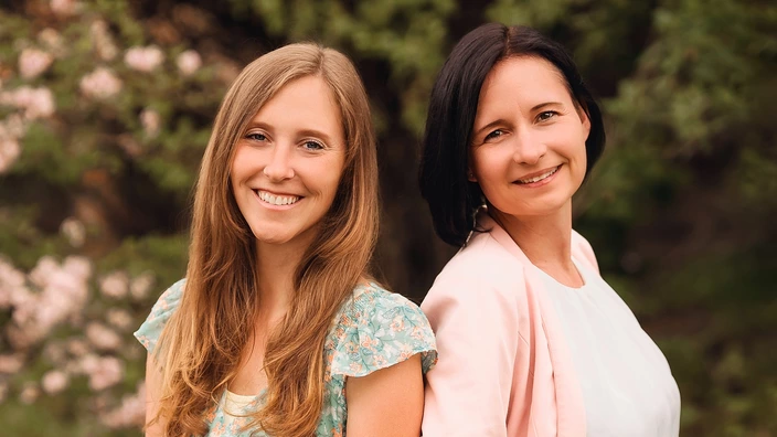 Rebekka Noll und Melanie Hagenbach