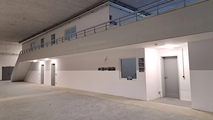 Ausbildungshalle im CJD BBW Gera