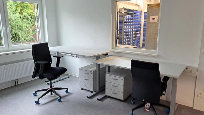 Einblick in einen Vorbereitungsraum