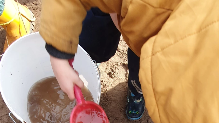 Hans-Georg Karg Kindertagesstätte, Haus für frühe Bildung und Begabung, Garten