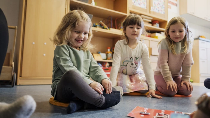 3 Mädchen beim Spielen