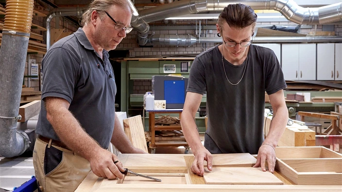 Ausbildung Holztechnik im BBW des CJD Homburg