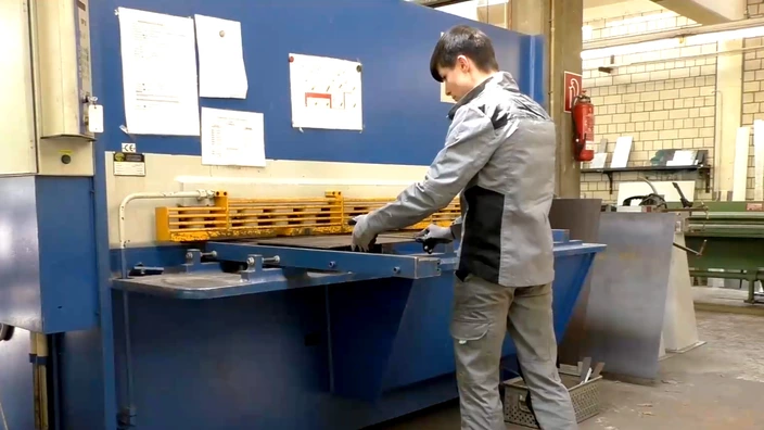 Ausbildung Fachrichtung Metallbau im BBW des CJD Homburg