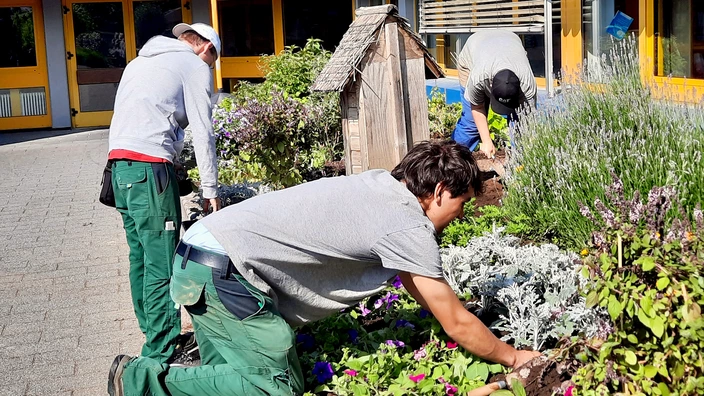 Ausbildung Bereich Agrarwirtschaft im BBW des CJD Homburg