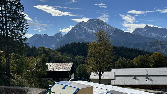 Skispringentraining bei der CJD Christophorusschule Berchtesgaden