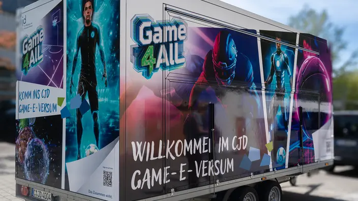 Game4All Anhänger, Außenansicht