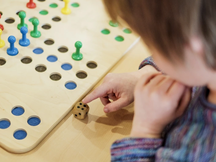 Kind beim Spielen