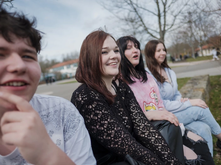 Jugendliche im Berufsbildungswerk des CJD