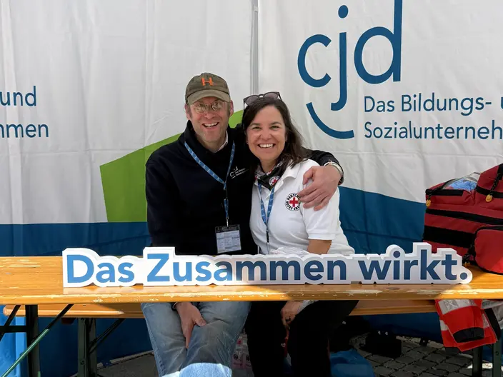 Das Zusammen wirkt